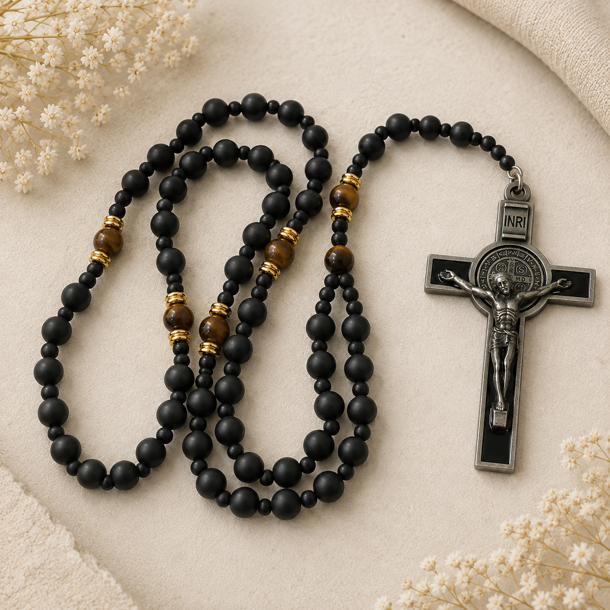 Black Onyx Rosary