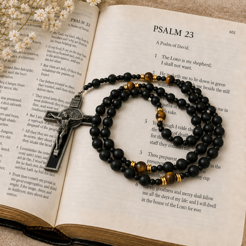 Black Onyx Rosary